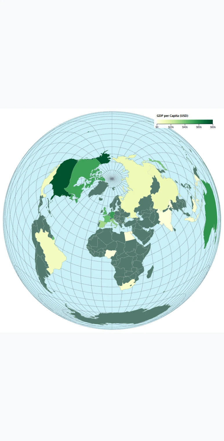 Creating Lambert Azimuthal Equal-Area Maps with D3.js