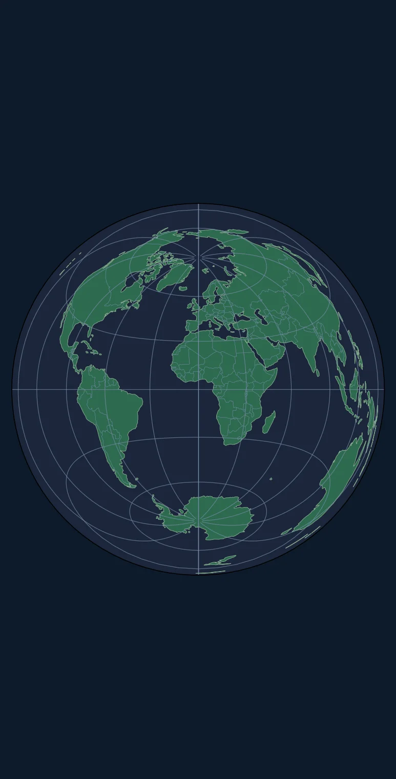 Creating Lambert Azimuthal Equal-Area Maps with Python
